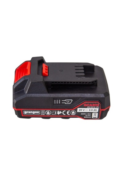 Grangos 20 Volt 2 Ah Li-ıon Akü 18650 Tip 5 Pilli