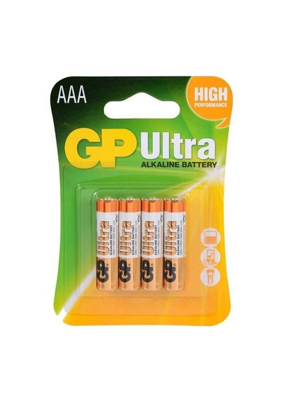 12848 - Gp 24au-2u4 Alkalin İnce Kalem Pil 4lü 3+1 Plus-1 Paket -224073
