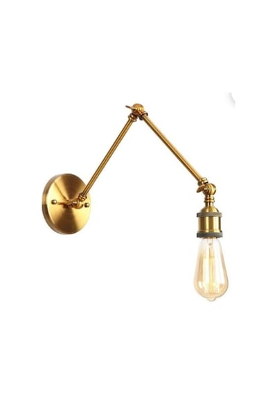 Mylights Eskitme Üç Mafsalı Aplik Okuma Lambası Duvar Aydınlatma Eskitme