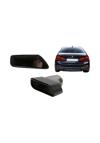 Bmw G30 Egzoz Ucu Seti Siyah M-tech