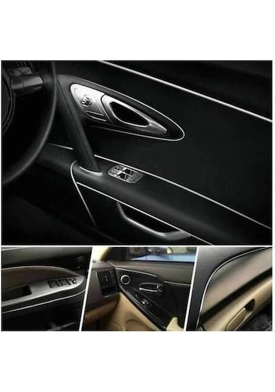 Skoda Octavia Araç Içi Nikelaj Krom 2 Metre Torpido Ip Trim Fitili