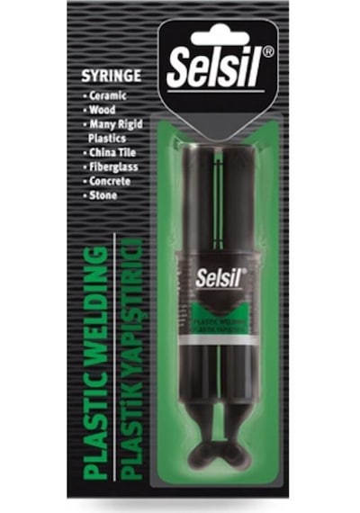 Selsil Enjektör Tip Plastik Yapıştırıcı 28  Gr