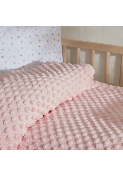Karaca Home Bebek Lily Pembe Tomurcuk Battaniye 90x110 CM