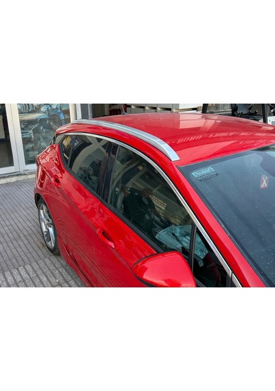 Opel Astra K 2015-2022 Tavan Çıtası Gümüş Gri