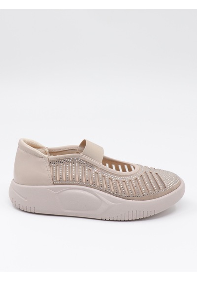 Nesilshoes Nesil Shoes Conf 212 Ten Taşlı Anatomik Kadın Sneakers