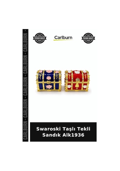 Özel Üretim Süslü Hediyelik Makyaj Takı Dekoratif Şık Swaroski Taşlı Tekli Sandık Alk1936