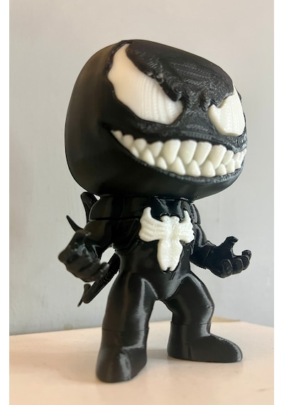 Venom Ve Spider-man 3d Figür