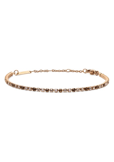 Classic Tennis Bracelet Honey Combo Rose Gold Rose Gold