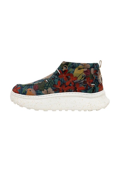 Kadın Vegan Deri Çok Renkli Bot - Fly Anywhere Tasarım Multicolor