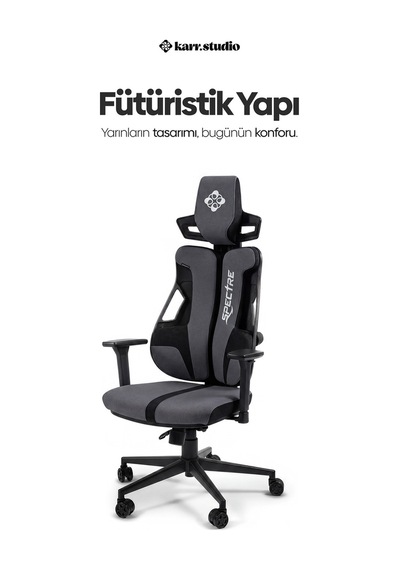 Spectre Oyuncu Koltuğu Gri