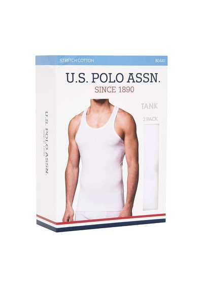 U.S. Polo Assn. Erkek Beyaz 2 Li Atlet 80441 Beyaz