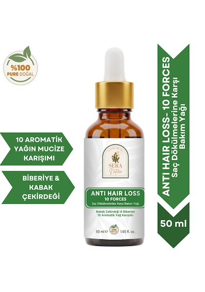 Antı Haır Loss- 10 Forces Saç Dökülmelerine Karşı 10 Aromatik Yağ Karışımı