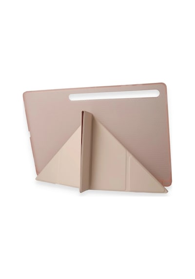 Gld-spt- Newface Samsung Uyumlu Galaxy X910 Tab S9 Ultra 14.6 Kılıf Kalemlikli Mars Tablet Kılıfı - Lila