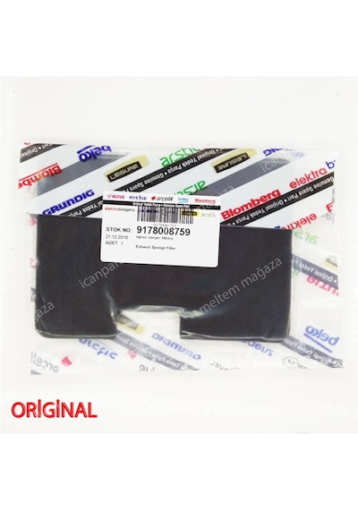 Arçelik Uyumlu S 4540 T Süpürge Sünger Filtre