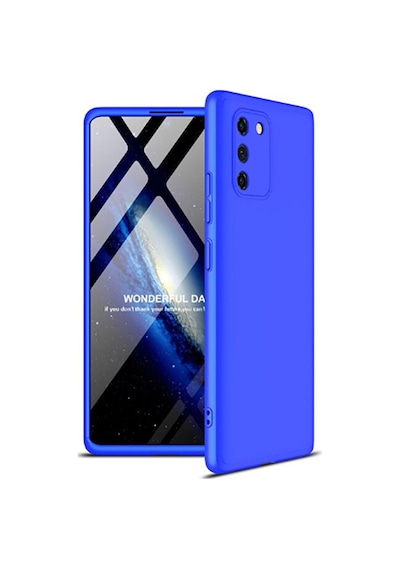 Samsung Uyumlu Galaxy A91 S10 Lite Kılıf Zore Ays Kapak Mavi