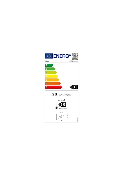 Next YE-32020GFSG4 32" 82 Ekran HD Android TV