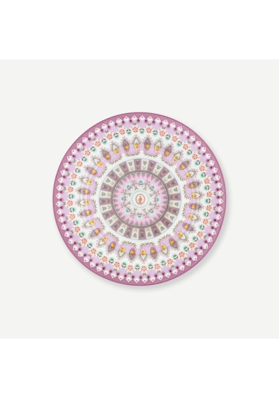 Mor Porselen Pasta Tabağı 17 Cm