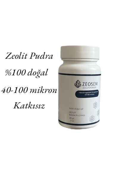 Zeosem Zeolit Pudra 85 Gr 40-100 Mikron