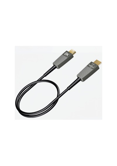 Oh08 10metre Fiber Optik Hdmı 2.1 Kablo - 8k 60hz / 4k 120hz - Earc Hdr Destekli Görüntü Aktarıcı