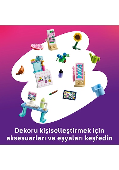 LEGO® Friends Yaratıcı Bebek Evi Bavulu 42697 - 6 Yaş ve Üzeri Çocuklar için 2 Mini Bebek İçeren Oyuncak Yapım Seti (355 Parça)
