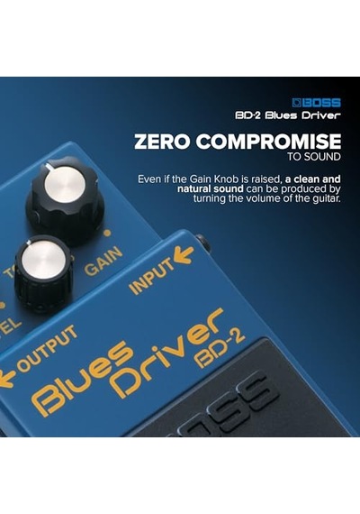 Bd-2 Blues Sürücüsü Gitar Efektleri Pedalı, Mavi