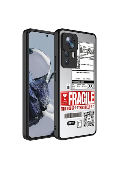 Xiaomi Mi 12t Kılıf Aynalı Desenli Kamera Korumalı Parlak Zore Mirror Kapak Fragile
