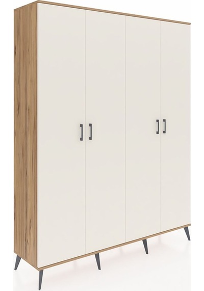 Hyperion Gardrop 4 Raflı 4 Kapaklı 4 Askılı 176x44x221 Çam-aytaşı/antrasit Aytaşı/antrasit Hyperion Gardrop 4 Raflı 4 Kapaklı 4 Askılı 176x44x221 Çam-aytaşı/antrasit Aytaşı/antrasit