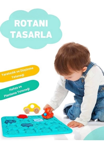 Lüks Kodlama Labirent I Stem Zeka Oyunu I Eğitici Duyu Gelişim I Görsel Ve Işitsel Gelişim