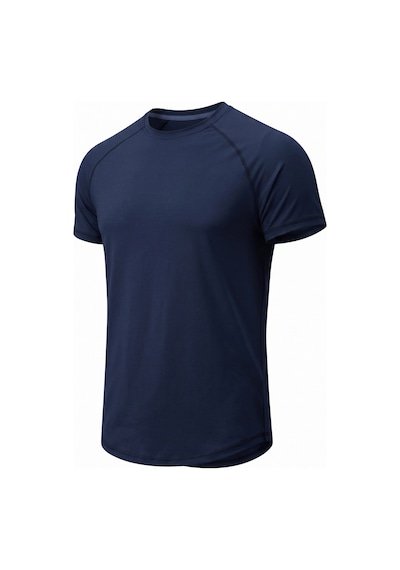 Genius Store 3'lü Paket Erkek Spor Tişört Pamuklu Esnek Günlük Kullanıma Uygun Premium Rahat Kalıpt-shirt Haki-taş-lacivert