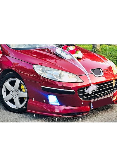 Peugeot 407 Ön Tampon Eki Karlık Fiberglass Boyasız
