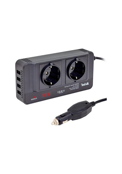 Dijital 12 Volt 200 Watt Power İnverter İle Güç Dönüştürme