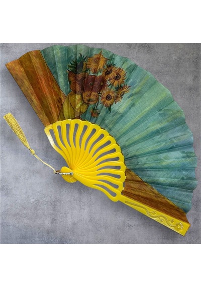 Yelpaze Vincent Van Gogh'un Ayçiçeği Görseli