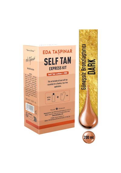 Eda Taşpınar Güneşsiz Bronzlaştırıcı 200 ML