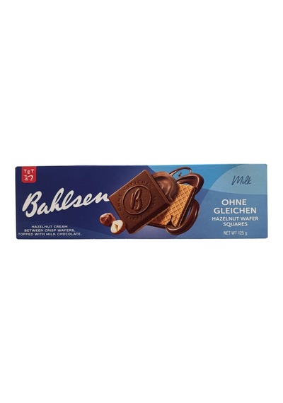 4 Adet Bahlsen Sütlü Çikolata Kaplı Fındık Krema Dolgulu Gofret 125 G