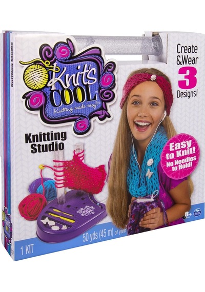 Knits Cool Örgü Stüdyosu- Eğitici Oyuncak,örgü Örme Makinesi
