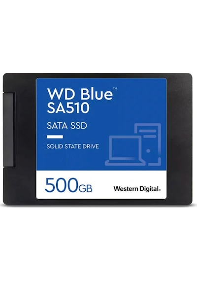 Wd Blue Sa510, Wds500g3b0a, 500gb, 560/510, 3d Nand, 2,5&quot Sata, Ssd