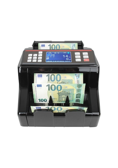 Sigma SC7520S Silver Karışık Para Sayma Makinesi, TL Karışık, Usd ve Euro Adet Sayım + Müşteri Ekranı