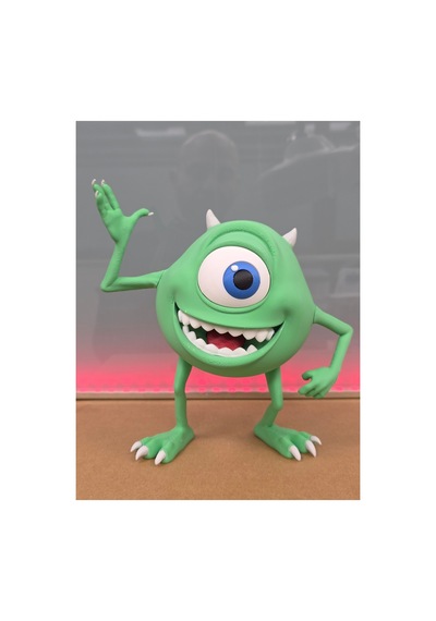 Mike Wazowski Figür 20cm-3d Baskı-kolleksiyonluk Biblo