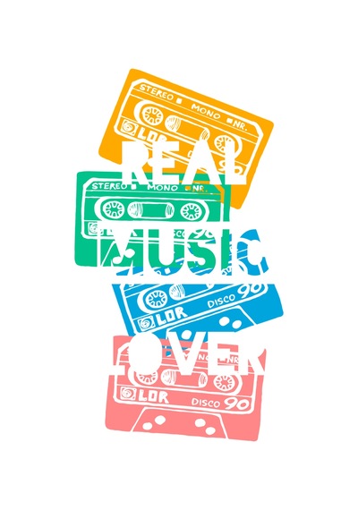 Paybuy Gerçek Müzik Tutkununa Saygı Baskılı Kadın Oversize Tişört Siyah