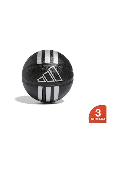 Adidas 3s Rubber Mini Basketbol Topu Hm4972 Siyah Hm4972