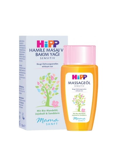 Hipp Mamasanft Hamile Masaj ve Bakım Yağı 100 ML