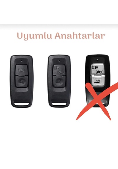 Honda Pcx 2021+ Üstü Model Uyumlu Anahtar Kılıfı Forza Için Uymaz