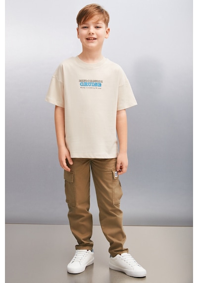 Grimelange ORAN Erkek Bej T-Shirt