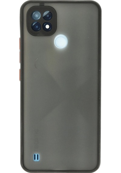 Uryport Realme C21 Kılıf Montreal Silikon Kapak - Siyah