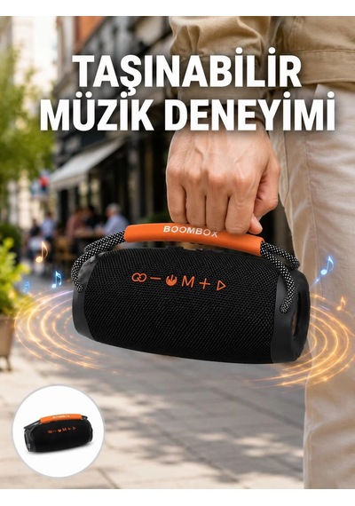 Northcity Bluetooth 5.1 Kablosuz Hoparlör - Rgb Işıklı Derin Bas Yeni Nesil