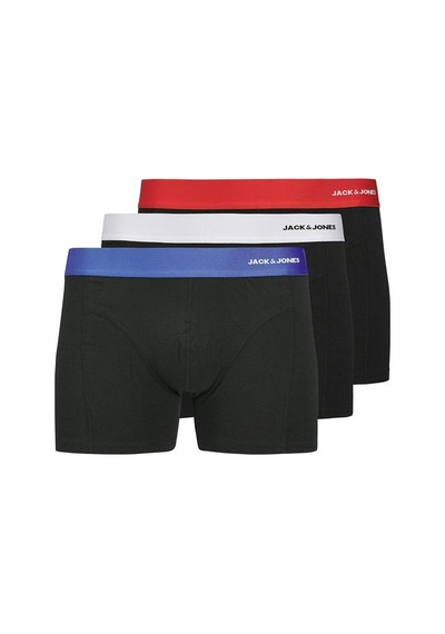 Jack & Jones Jack&jones Nyjah Bamboo 3'lü Erkek Siyah Boxer