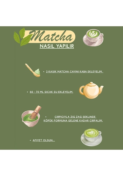 Altıncezve Gold Stone Matcha Çayı 25 Gr