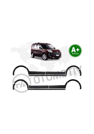 Fiat Doblo Dodik Seti 14 Parça 2010 2014 Model