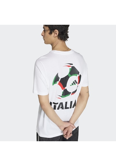 Adidas İtalya Etrusco Graphic Erkek Beyaz T-shirt Kb9505