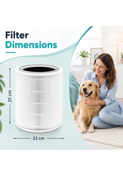 Levoit Core 400s Hava Temizleyici Uyumlu Hepa + Karbon Filtre Diğer